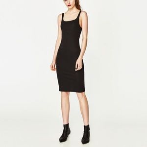 NWT Zara black tank dress